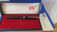 MONTBLANC N.24 PENNA STILOGRAFICA NERA PENNINO 14K CON SCATOLA VINTAGE.ALTRE.
