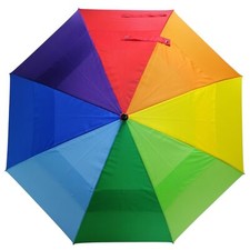 Ombrello da golf arcobaleno