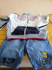 Stock, lotto Giacchina( felpa garzata) e Bermuda bimbo 8 anni