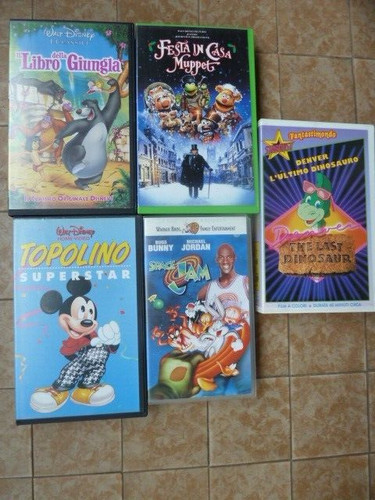 Vhs walt disney cartoni - walt,