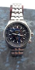 Orologio CITIZEN Promaster Pilot GMT Eco Drive B877-R005651 Rare -Military Watch