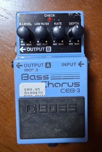 Boss bass chorus ceb - bass, ceb-3