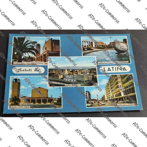 Cartolina latina chiesa - -, s