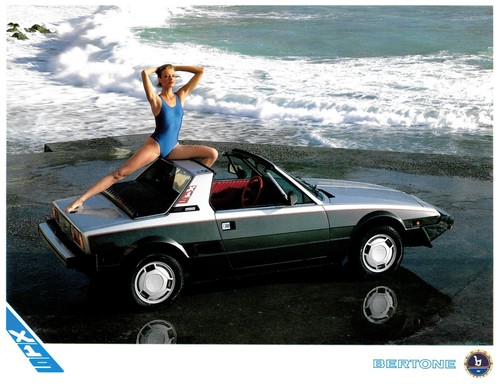 Pubblicità fiat bertone x19 - pubblicità,