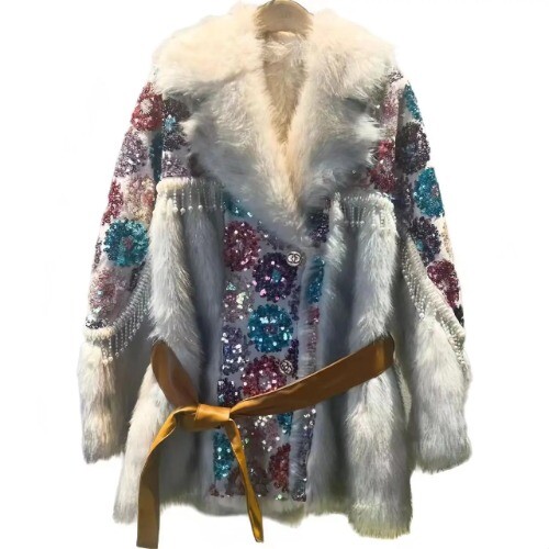 Cappotto pelliccia di - pelliccia,