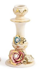 Portacandela in porcellana