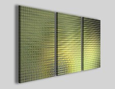 Quadri astratti Yellow retinate effect immagini moderne