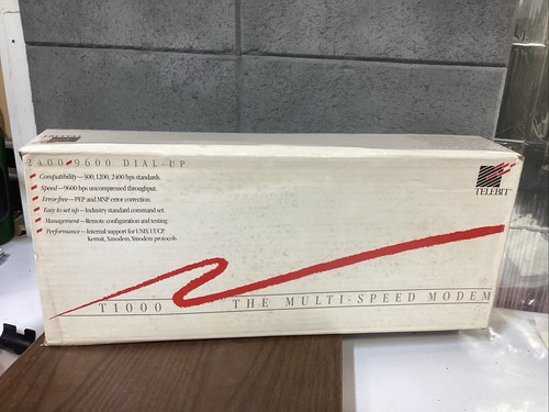 Modem dial nos - modem, telebit