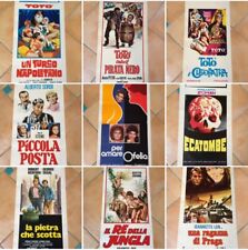 9 Locandine Originali Cinema