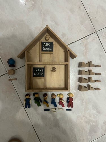 Bacheca scuola legno - scuola, in