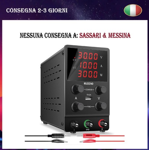 Alimentatore banco 30v - alimentatore, 10a