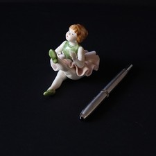 ballerina verde porcellana Real fabbrica di porcellane di Capodimonte