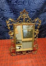 Antico Specchio Da Tavolo