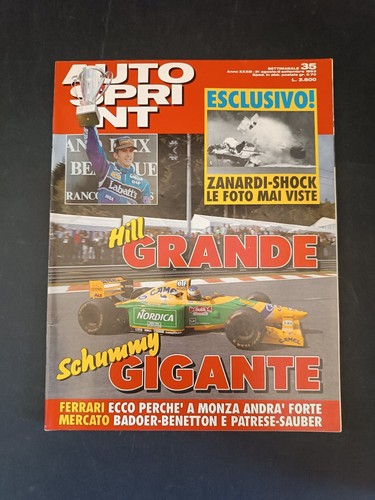 Rivista autosprint hill grande - hill,