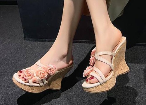 Ciabatte donna punta - , aperta