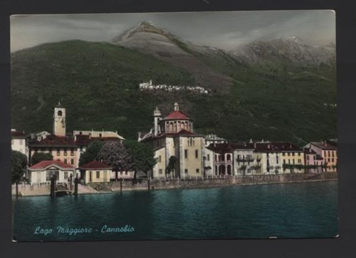 G542 cartolina lago maggiore - cartolina,