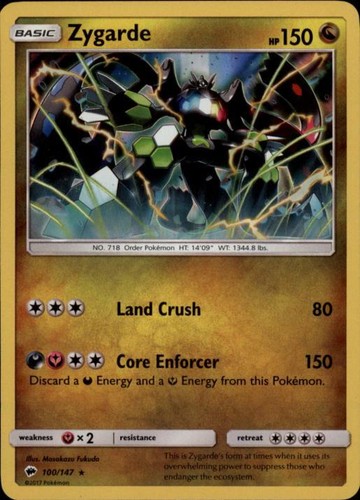 Carta zygarde - 2x, (sm03-100)