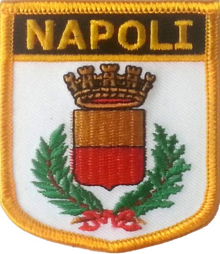 Napoli city - napoli, (embroidered)