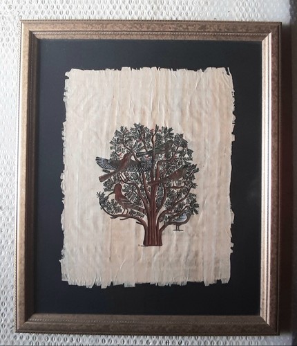 Quadro dipinto egiziano - , su