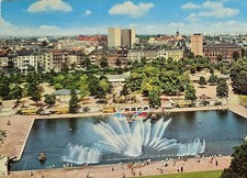 Cartolina Amburgo 1963 Pianeti