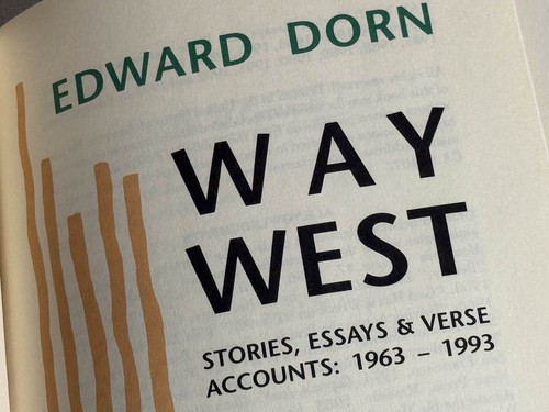 Edward dorn way west - edward,