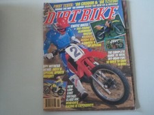 DIRT BIKE 11/1987 TEST : HONDA CR 500 R '88 / YAMAHA YZ 125 U '88