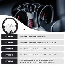 Volante in vera fibra di