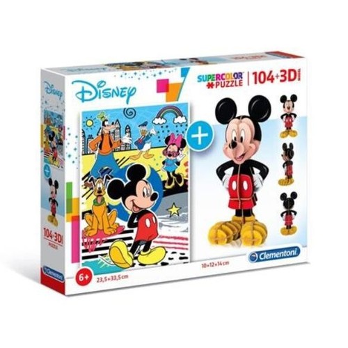 Clementoni puzzle 104 3d - puzzle,