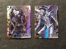 RYUK + REM - DEATH NOTE - SHINIGAMI - HOLO CARD - SPECIAL - PROMO