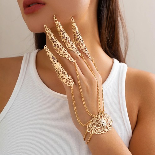 Bracciale anello mano - mano, con