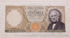 100000 LIRE ALESSANDRO MANZONI