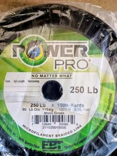 power pro verde muschio 250 libbre test 1500 iarde