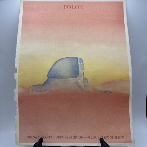 Poster sfinge surrealista