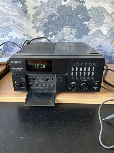 Vintage sony tuner timer - sony,