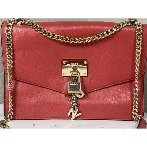 Borsa tracolla dkny corallo - a,