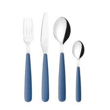 GUZZINI SERVIZIO POSATE 24 Pezzi Pop Blu Navy 127500210