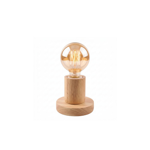 Lampada tavolo legno e27 - tavolo,