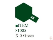 Tamiya - X-5 Verde, 10 ml