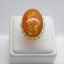 ANELLO IN ORO GIALLO 18 kt CON
