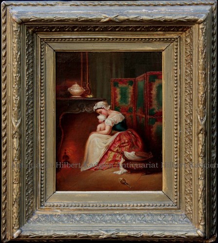 Quadro olio del 1870 - , "nella
