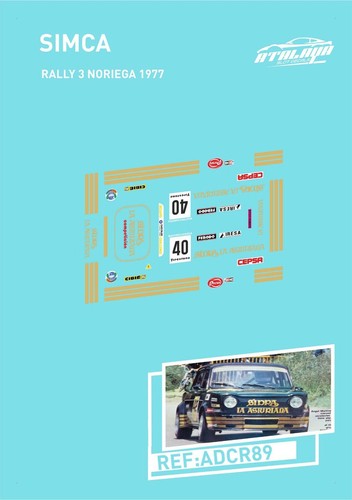 Calcas simca rally - rally, 3