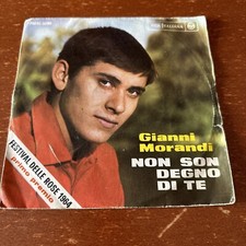 GIANNI MORANDI 45 giri NON SON
