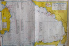 Carta Nautica n. 2004 - Tirreno Centrale e Meridionale - Mare Ionio