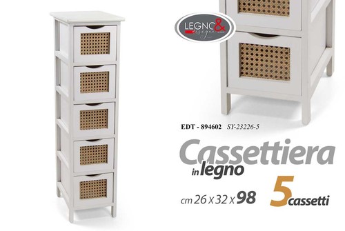 Cassettiera mobiletto slim - mobiletto,