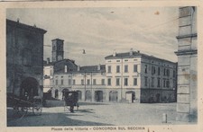 Modena  -  Concordia sulla Secchia   -  Piazza della Vittoria  -  Bella animata