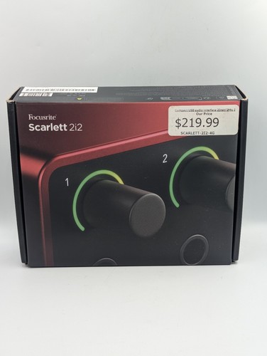 Focusrite scarlett 2i2 - focusrite,