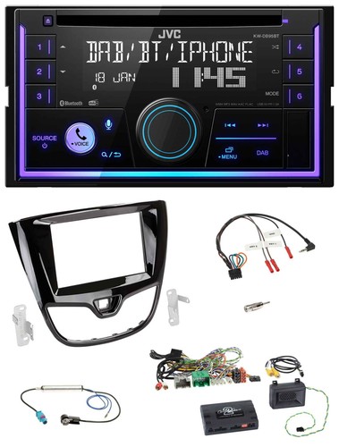 Jvc volante usb 2din dab - volante,