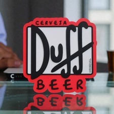 I Simpson Birra Duff STAMPATA