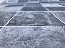 Tappeto Grigio in PVC Cucina a