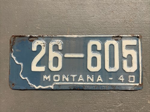 Targa montana vintage - montana, in